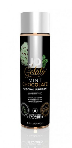 Съедобный лубрикант мятный шоколад JO Gelato Mint Chocolate 120 мл.