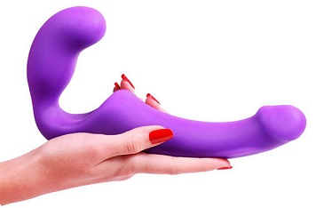 Безремневой стапон. Секс игрушка для лесби пар и ролевых игр.